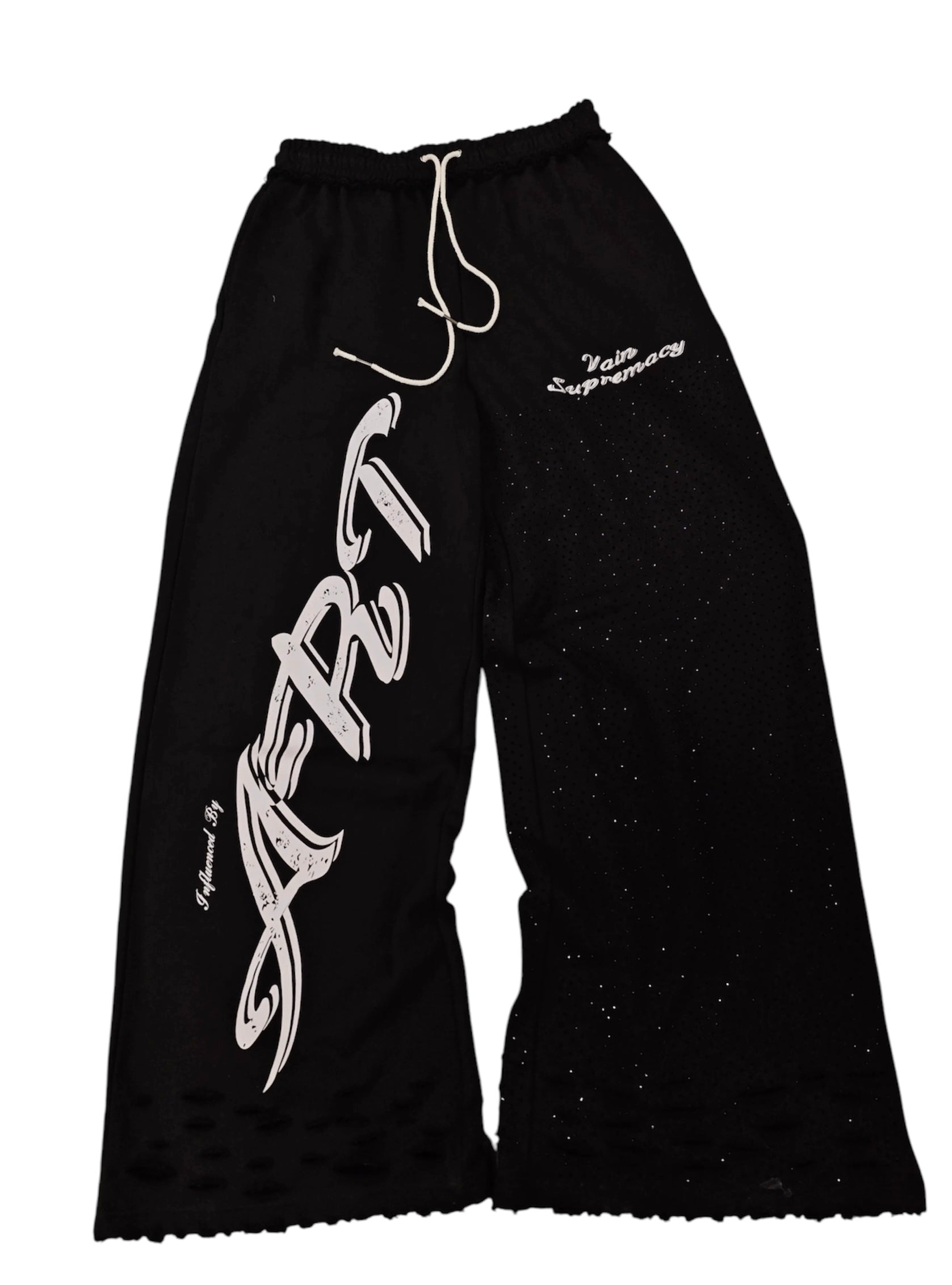 Opium sweats ( Rare one leg VVS rhinestones)